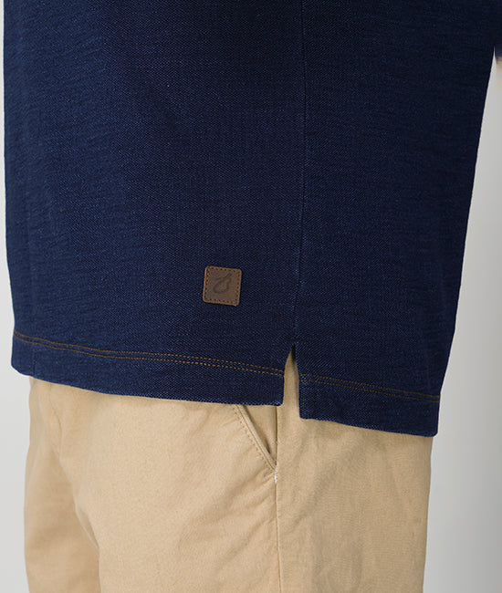 Denim Polo T-shirt