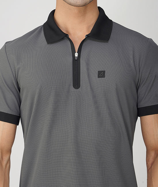 Honeycool Zipwel Polo T-shirt